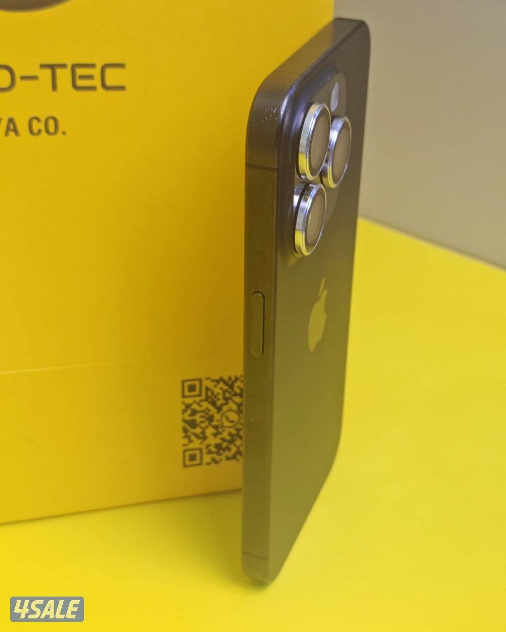 ايفون 15 برو – 256 جيجا – أسود  iPhone 15 Pro 256GB Black6