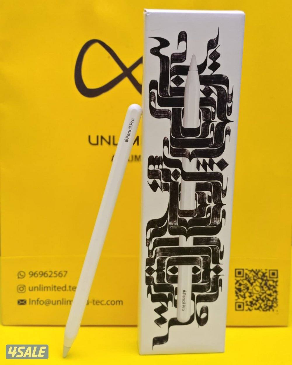 أبل بنسل برو – مستعمل كالجديد  Apple Pencil Pro – Used Like New3