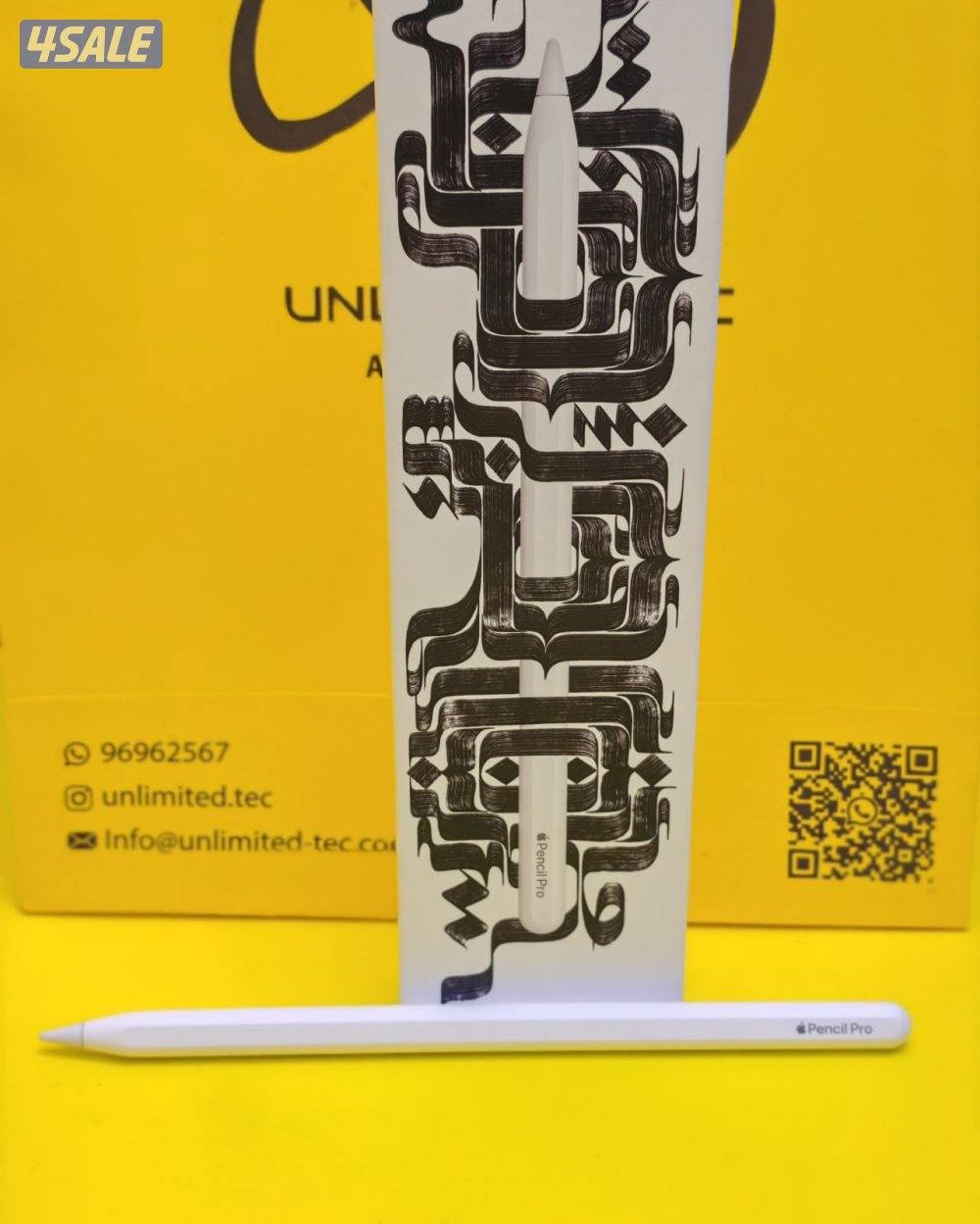 أبل بنسل برو – مستعمل كالجديد  Apple Pencil Pro – Used Like New2