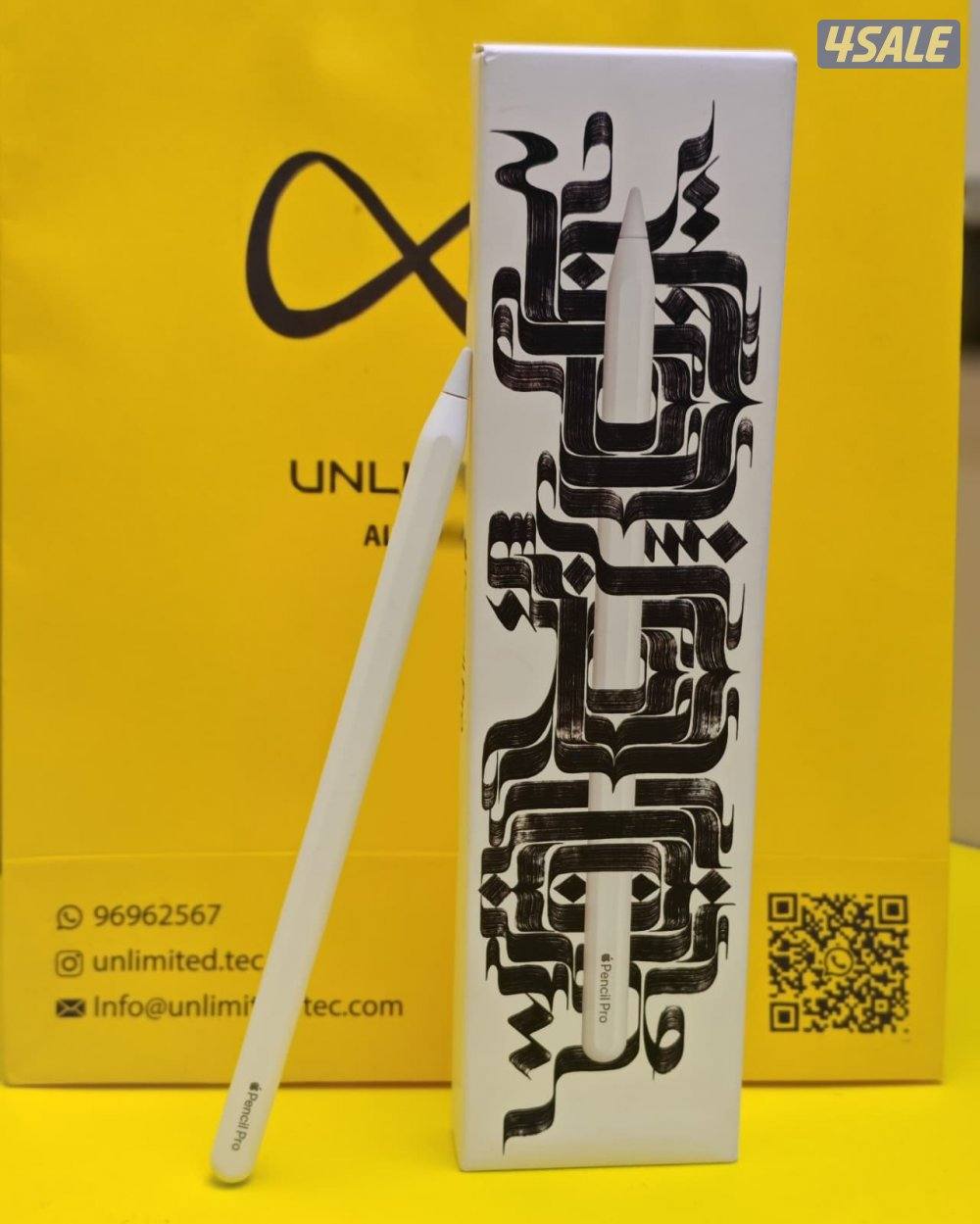 أبل بنسل برو – مستعمل كالجديد  Apple Pencil Pro – Used Like New5