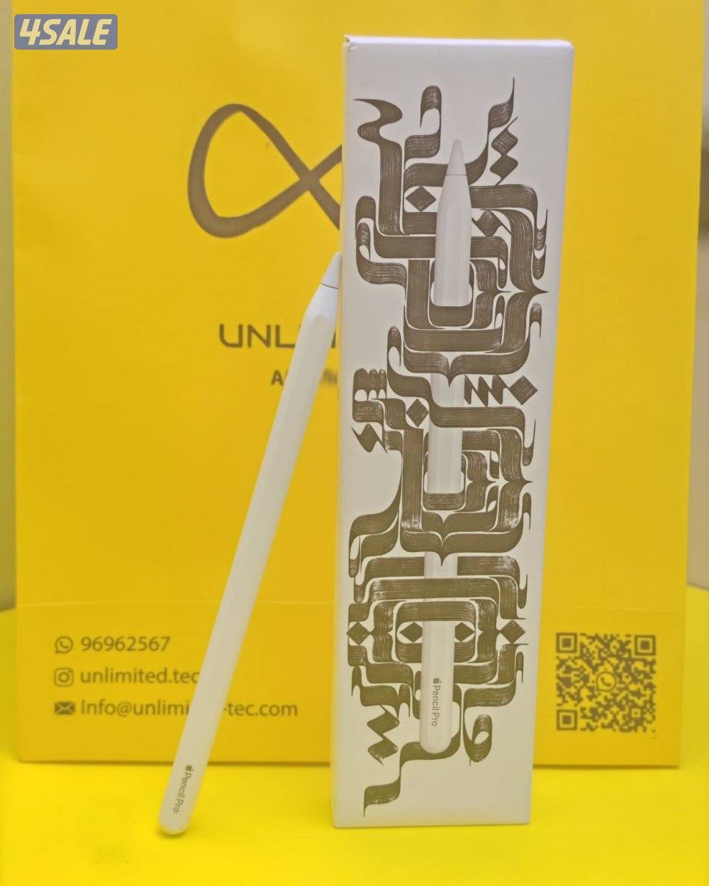 أبل بنسل برو – مستعمل كالجديد  Apple Pencil Pro – Used Like New7