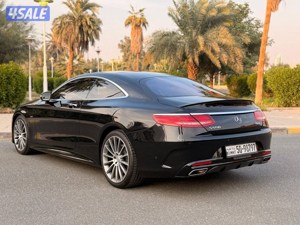 مرسيدس  S550 COUPE  صبغ وكالة عداد 972