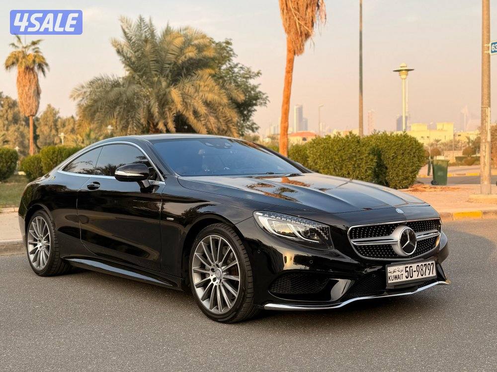 مرسيدس  S550 COUPE  صبغ وكالة عداد 971