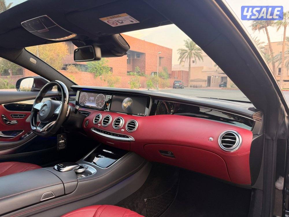 مرسيدس  S550 COUPE  صبغ وكالة عداد 976