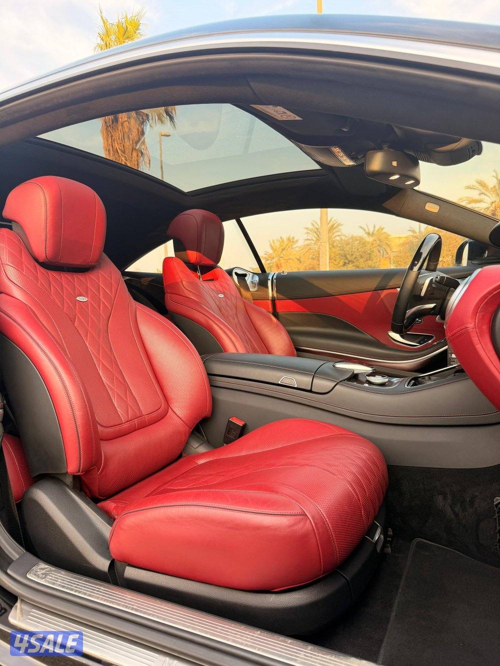 مرسيدس  S550 COUPE  صبغ وكالة عداد 977
