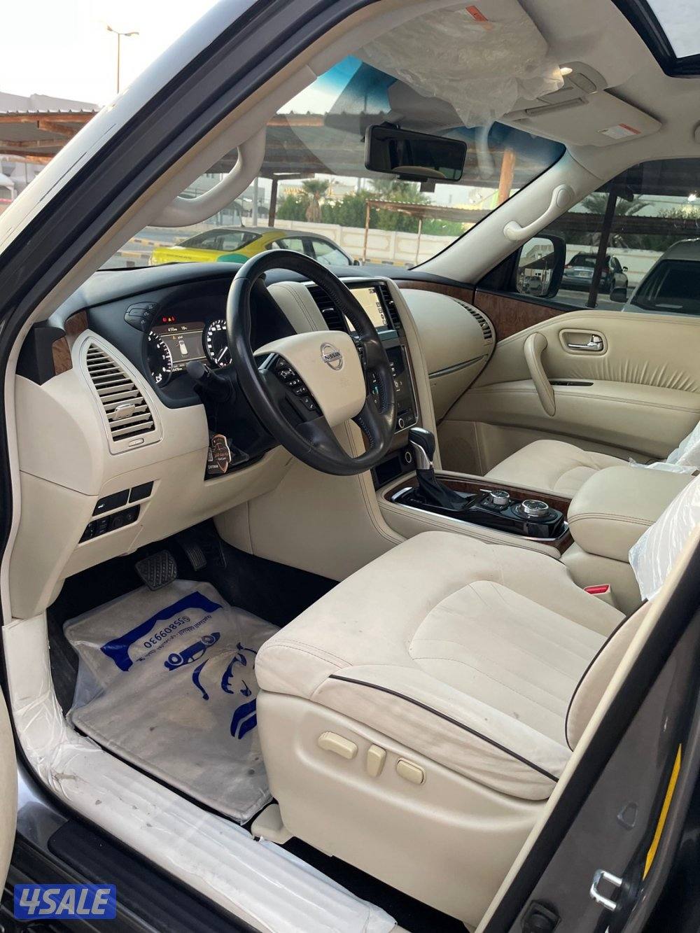 نيسان باترول SE صبغ الوكاله شرط الفحص البابطين8