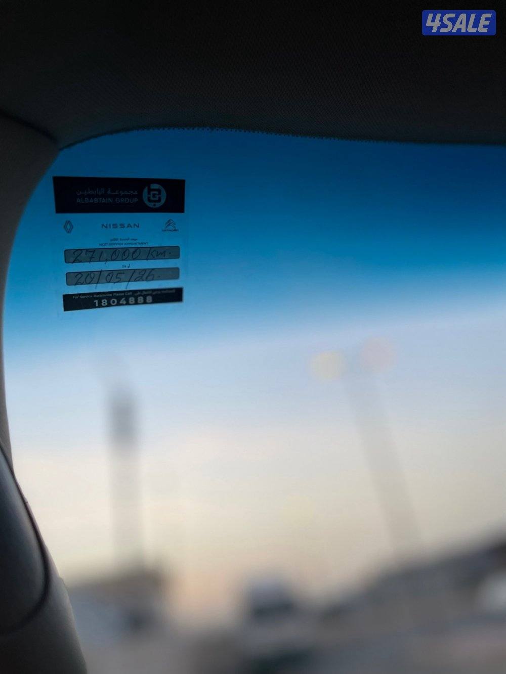 نيسان باترول SE صبغ الوكاله شرط الفحص البابطين10
