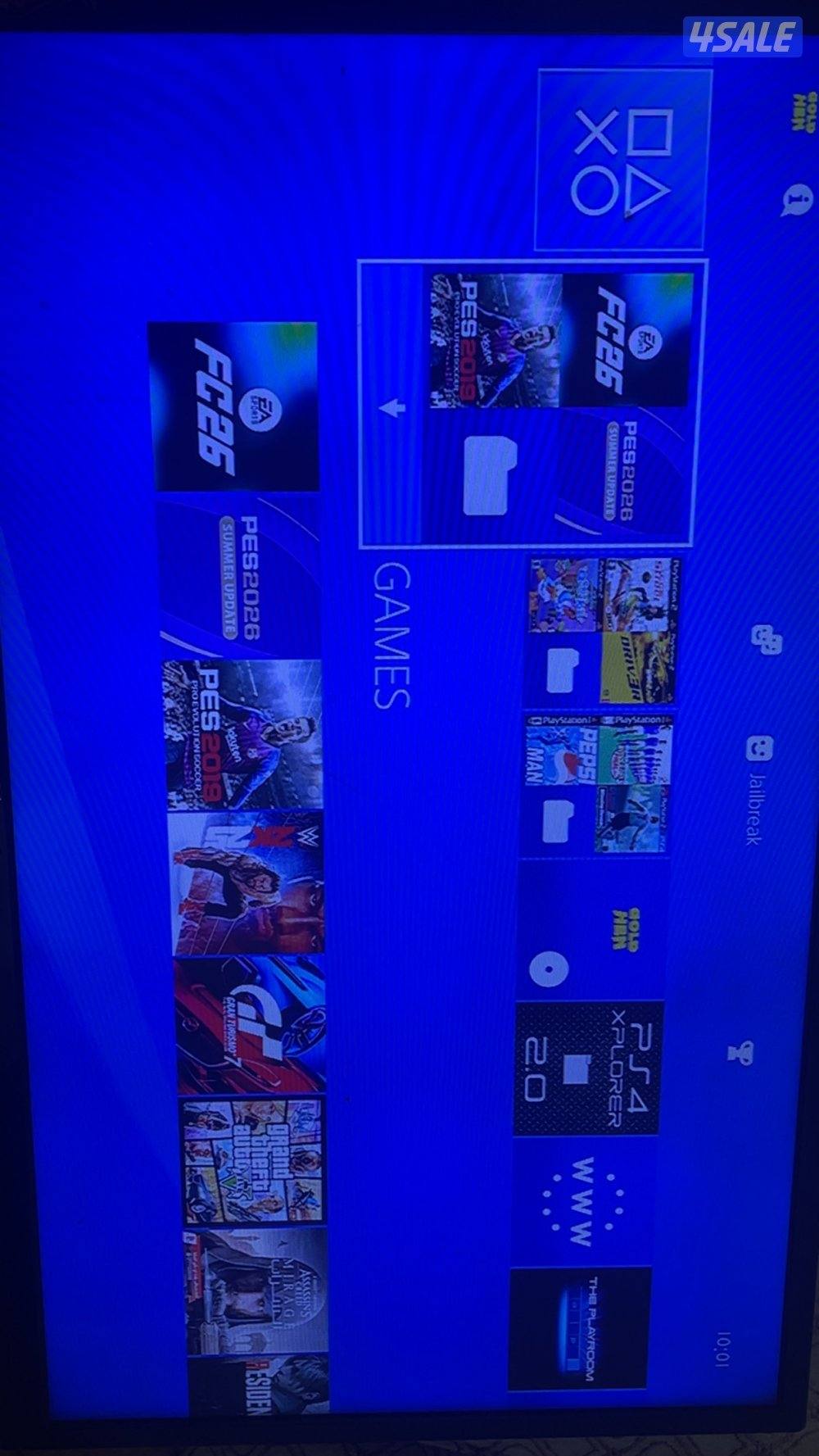 سوني 4 برو مهكر نظيييف مو مفتوح فل العاااب1