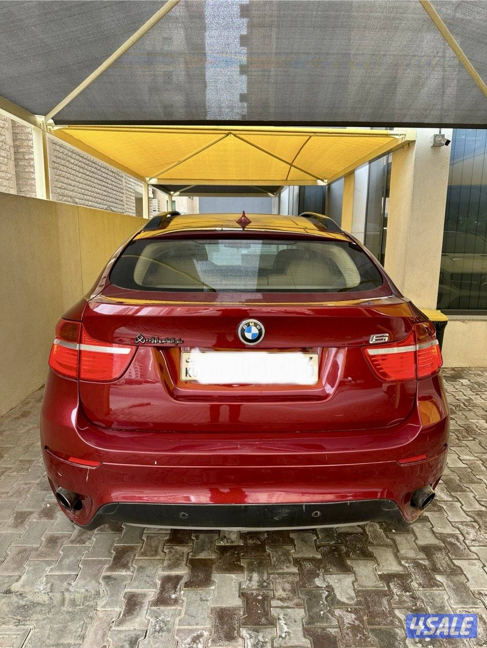 BMW x6 بحاله ممتازه بيمه سنه كامله المواصفات موديل 20119