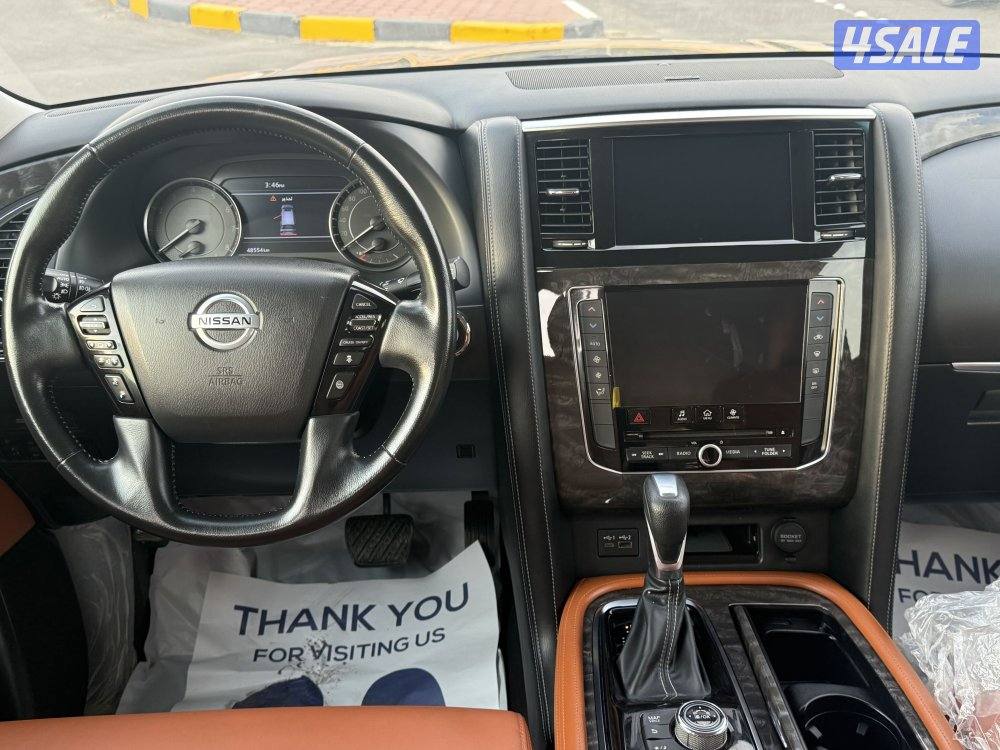 للبيع باترول تيتانيوم2021 صبغ الوكاله6