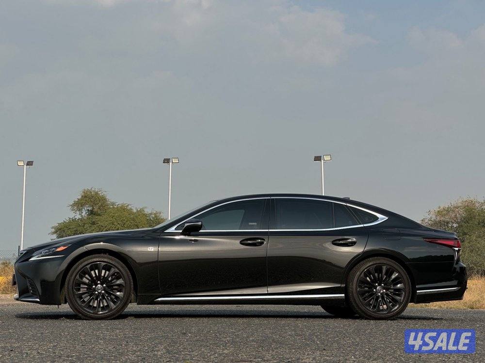 لكزسLS500 TURBO موديل2019 عداد83الف وارد الساير سيرفس منتظم3