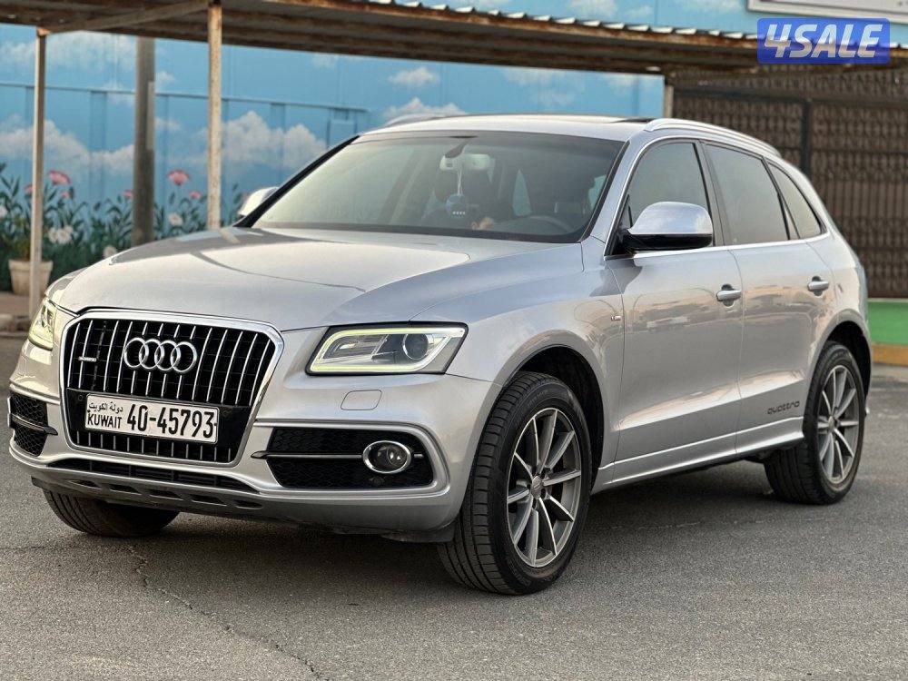للبيع اودي Q5 كواترو Sline ماشي ٩٦ الف كيلو0
