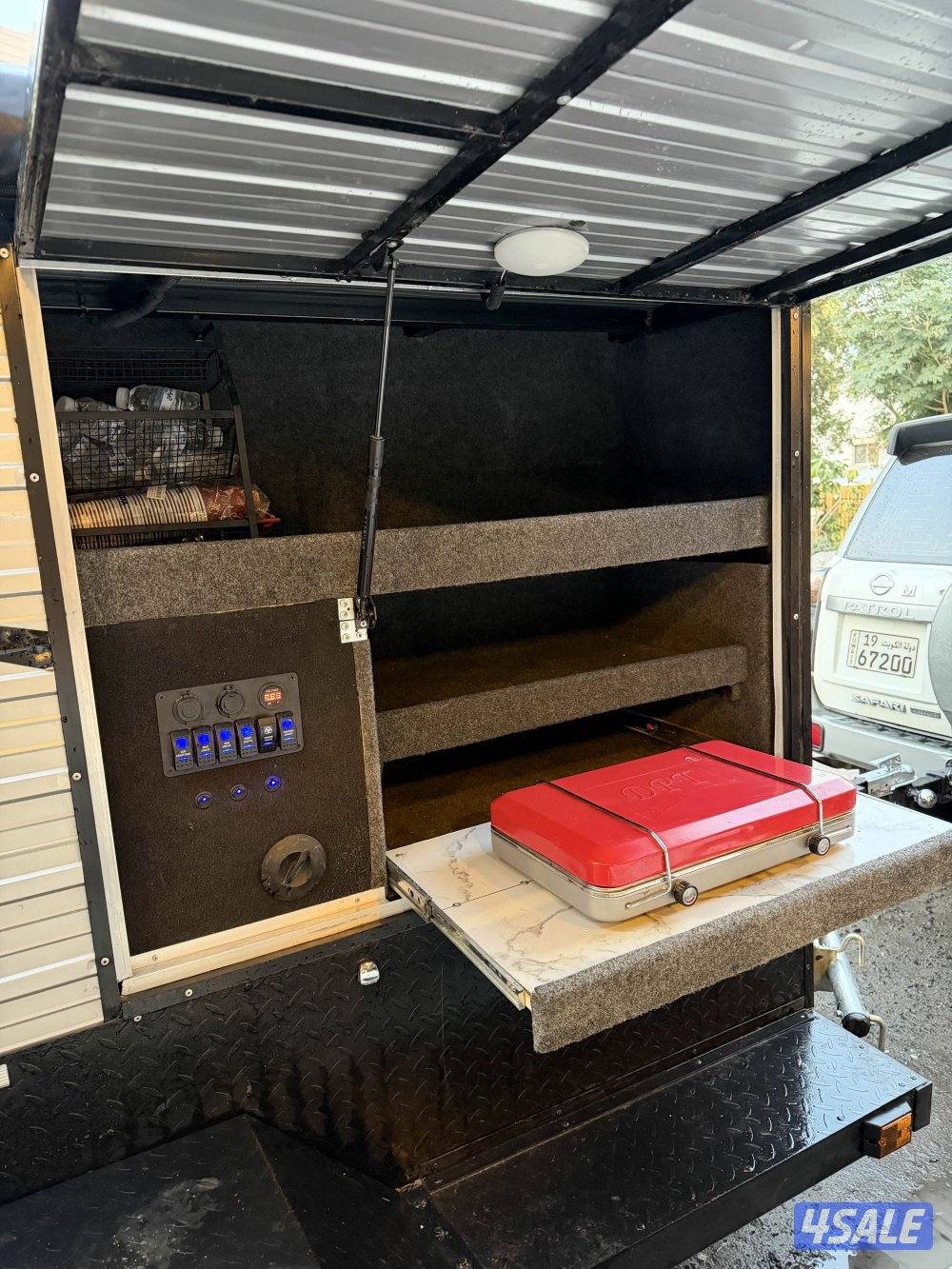 للبيع كرفان أوف رود للكشتات و السفر عالطاقة الشمسة8