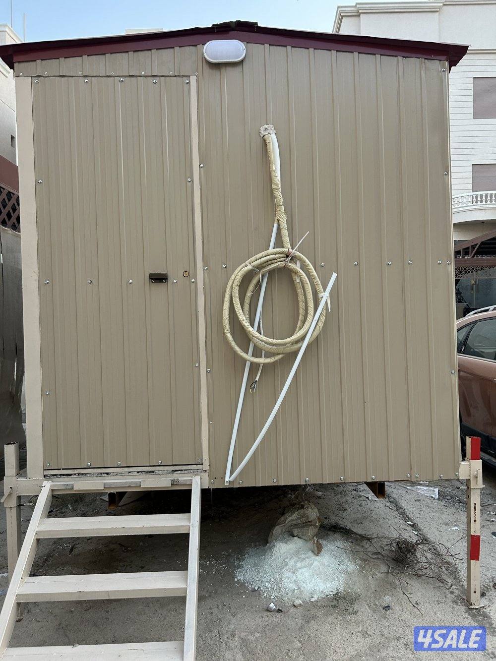 شاليه قلص ٢ونص ب ٤ مع حمام ومطبخ تحضيري وحدة تكيف طن جديد لم يستخدم2