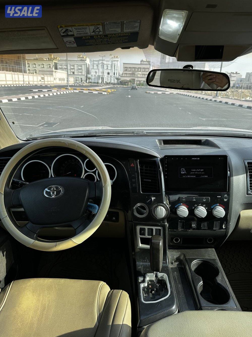 للبيع تاندرا ٢٠٠٨ شرط الفحص مصبوغ عام تجميلي ماشي ٣٩٠ الف تلفون ٥٥٣١٥٨3