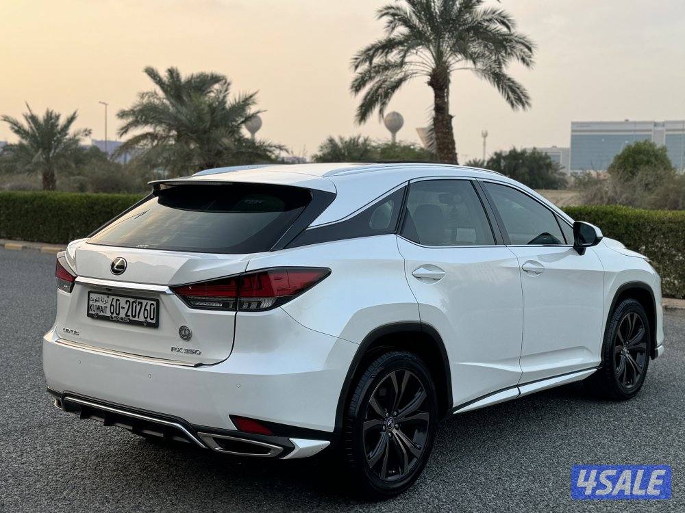 لكزس RX350 موديل 2021 صبغ الوكاله تحت الكفاله3