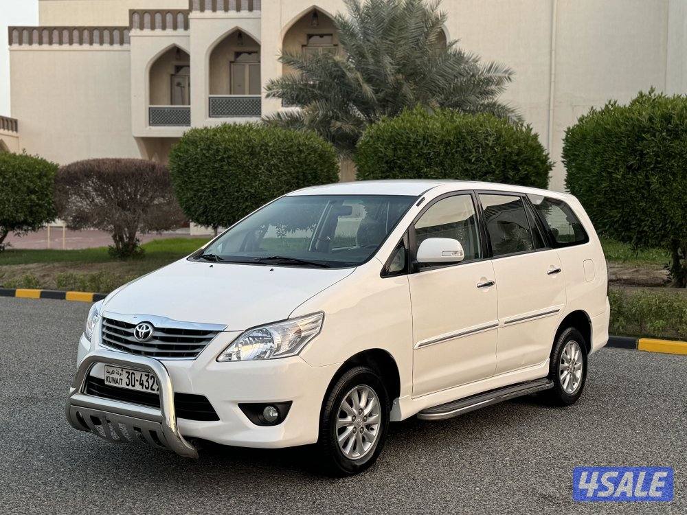 تويوتا انوفا موديل 2014 بحاله الوكاله وشرط الفحص0