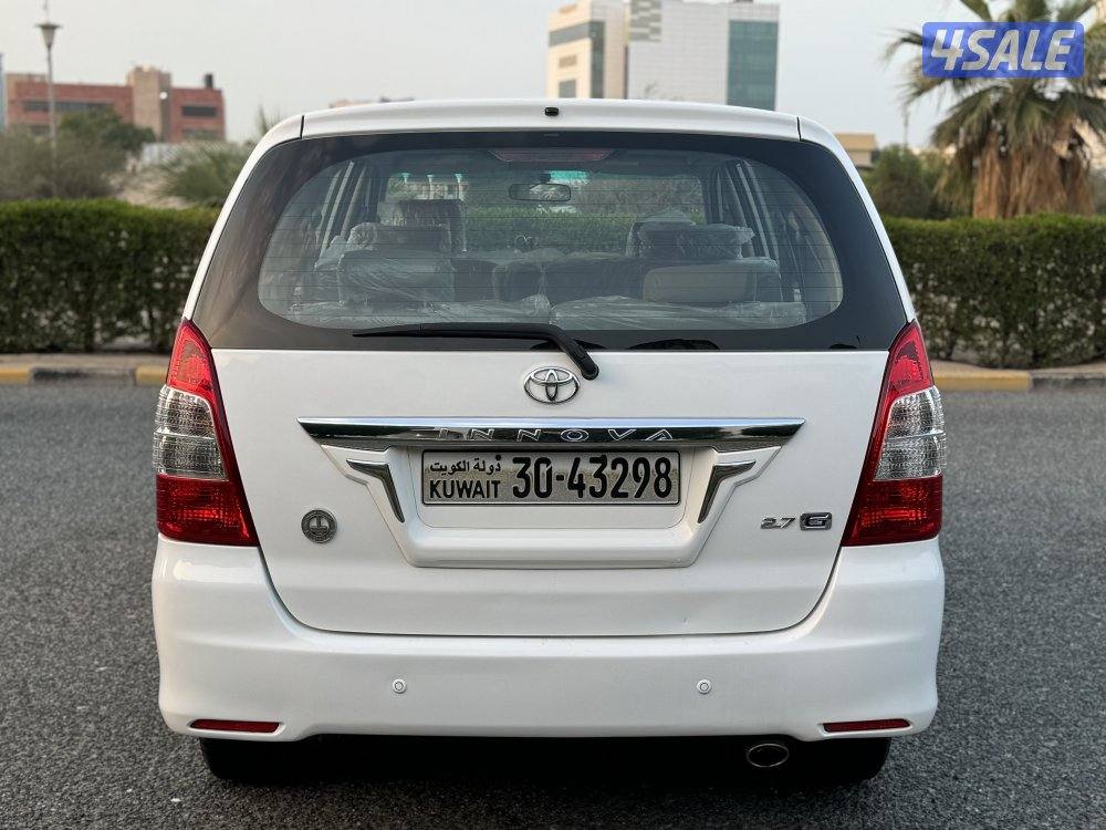 تويوتا انوفا موديل 2014 بحاله الوكاله وشرط الفحص4