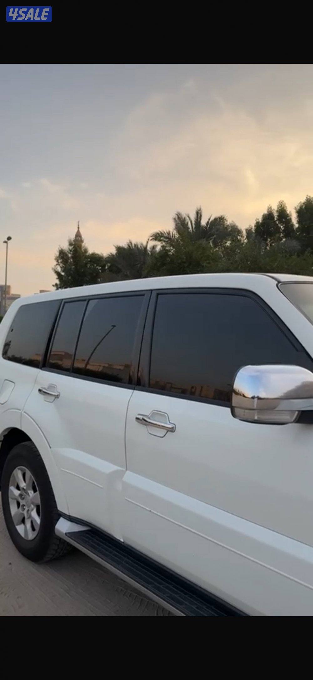 للبيع باجيرو 2019شرط الفحص قير مكينه شاص في قطعتين تجميليه المكينه35004