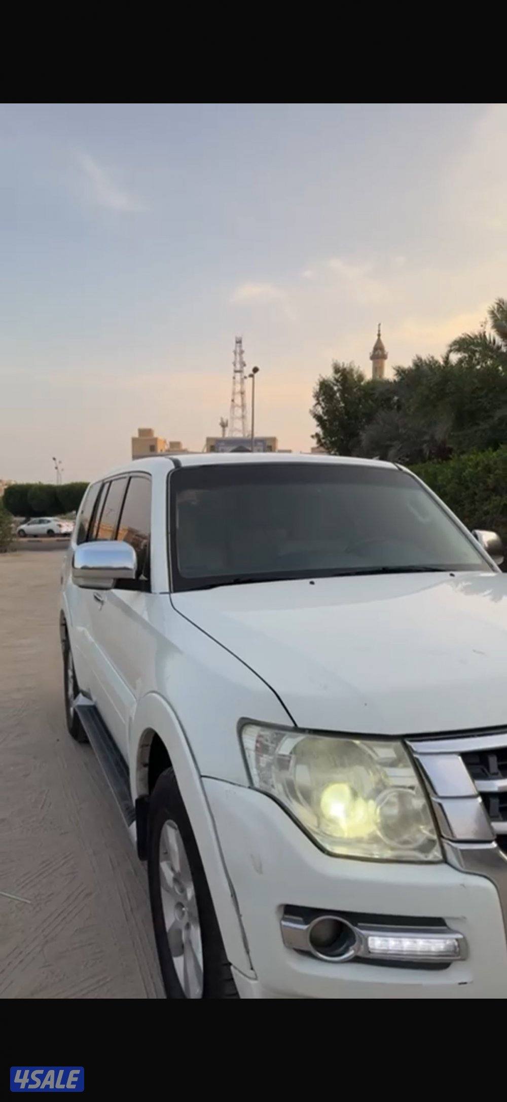 للبيع باجيرو 2019شرط الفحص قير مكينه شاص في قطعتين تجميليه المكينه35006