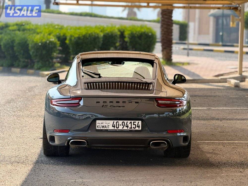 للبيع : بورش كاريرا 911 موديل : 2017 عداد : 100 الف7