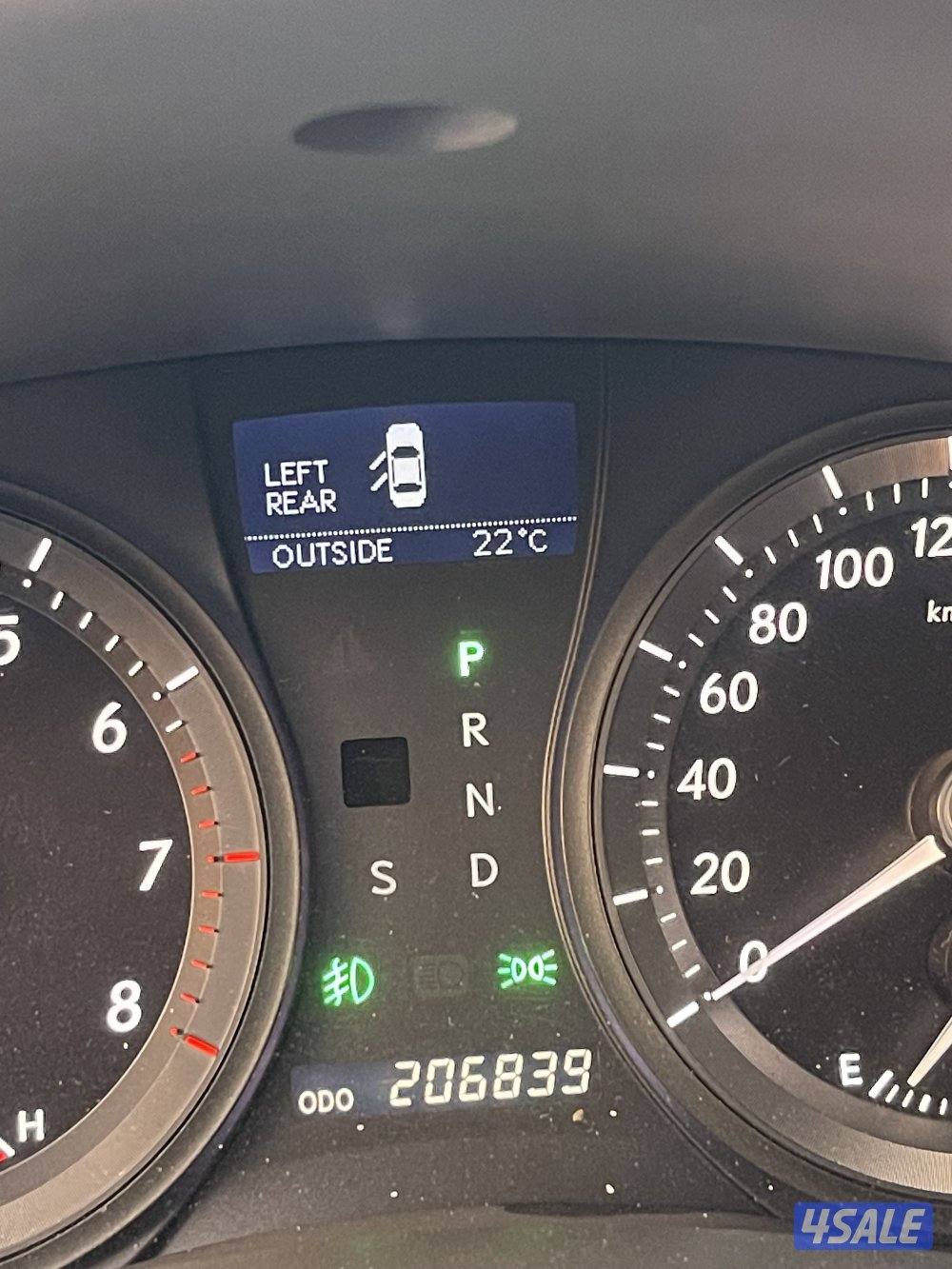 للبيع لكزس es350 موديل 2008 درجه اولى ( الفل ) عداد الممشى ( 206 )7