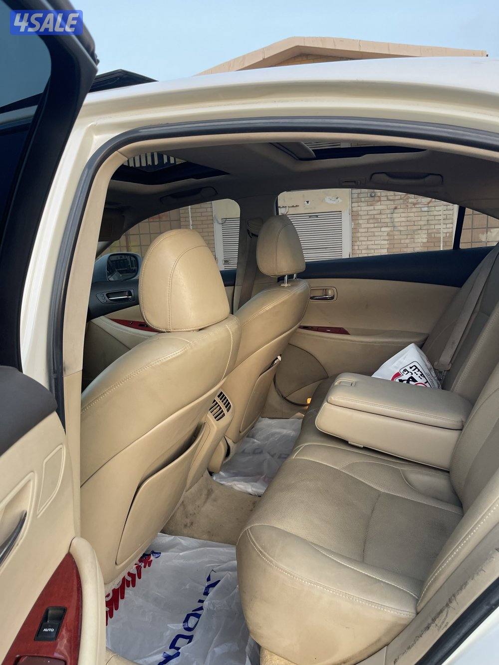 للبيع لكزس es350 موديل 2008 درجه اولى ( الفل ) عداد الممشى ( 206 )8