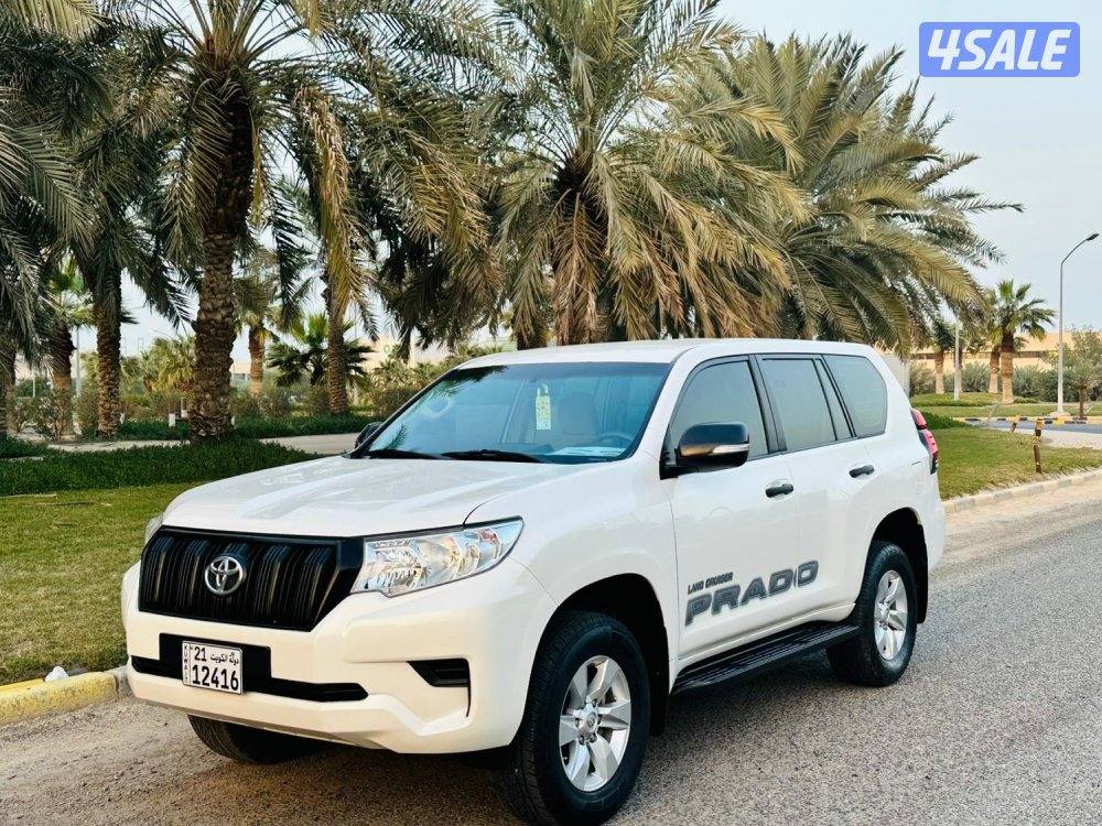 للبيع برادو موديل 2021 بحالة الوكاله وارد الساير صبغ وكاله0