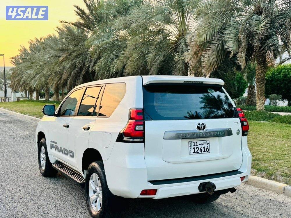 للبيع برادو موديل 2021 بحالة الوكاله وارد الساير صبغ وكاله1