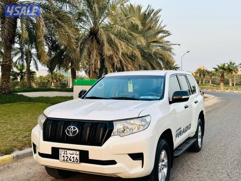 للبيع برادو موديل 2021 بحالة الوكاله وارد الساير صبغ وكاله3