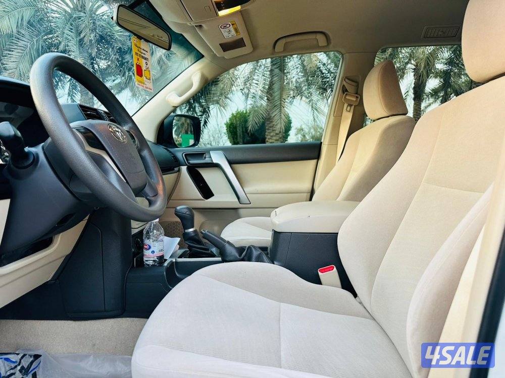 للبيع برادو موديل 2021 بحالة الوكاله وارد الساير صبغ وكاله6