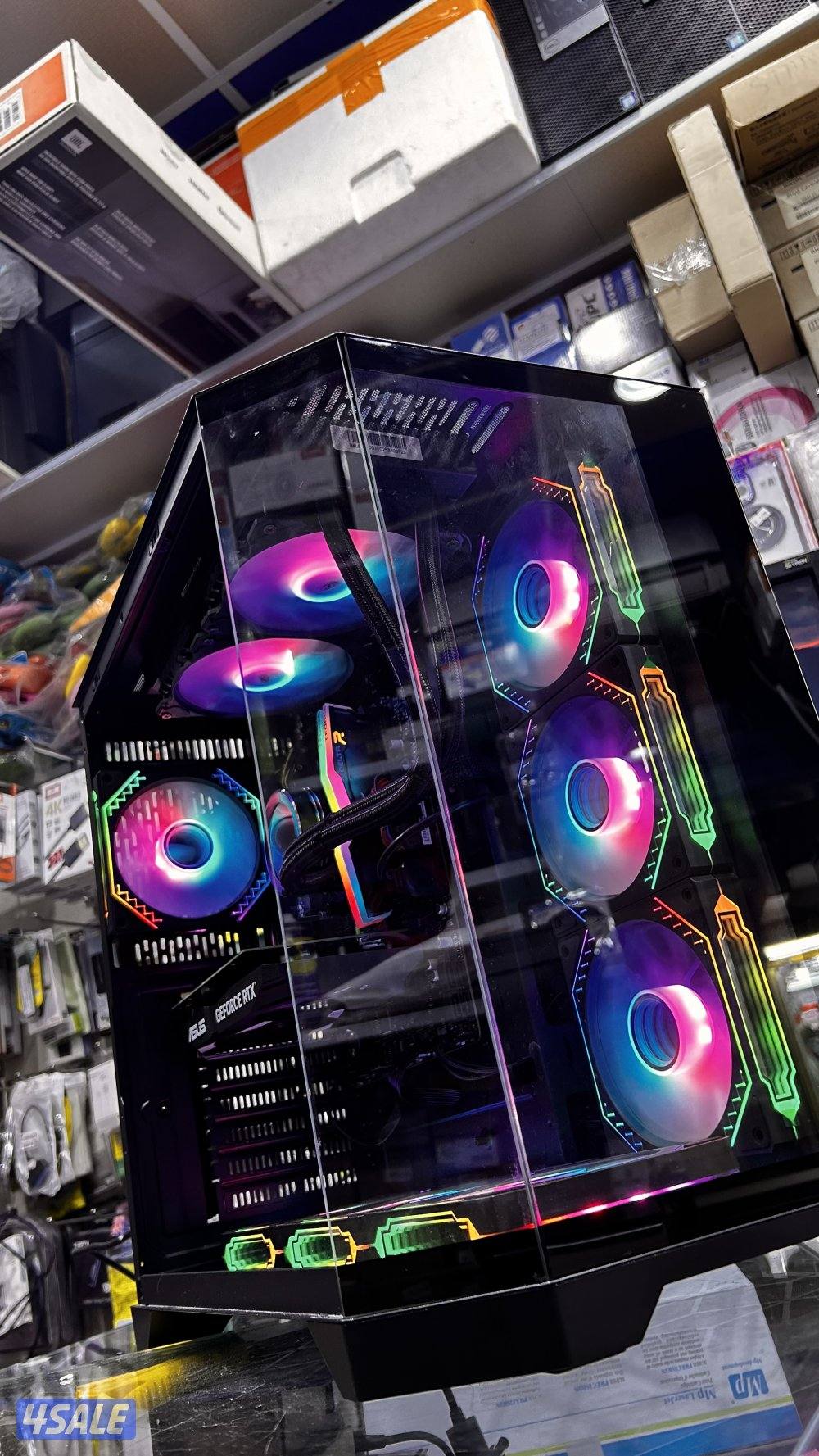 جبمنج بي سي اي 7-جيل 14 + 3050 كرت شاشة3