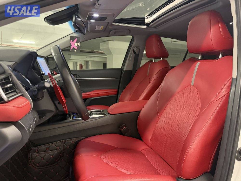 كامري الفل سبورت 6 سلندر موديل 2023 عداد قليل صبغ وكاله تحت الكفاله1