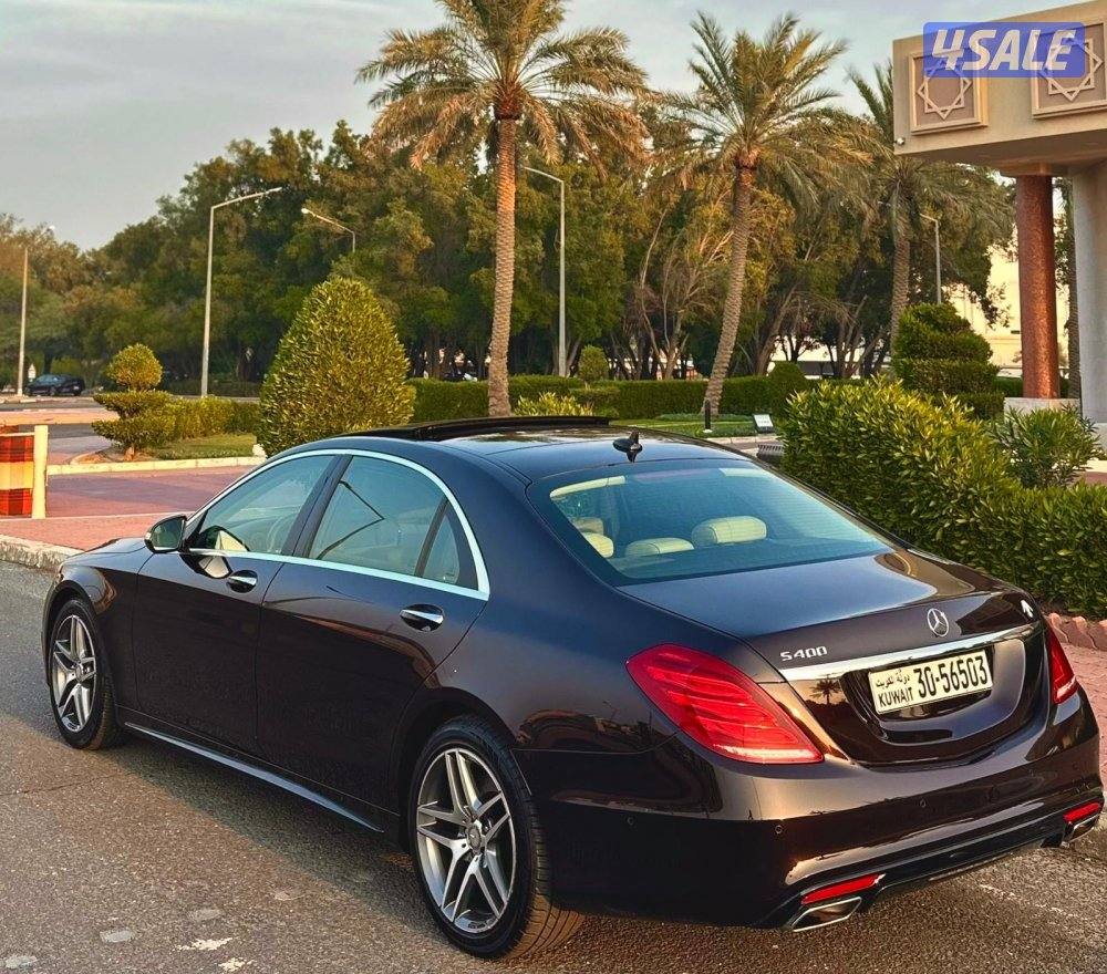 للبيع مرسيدس S400 كت AMG من الوكاله موديل 2015ماشي 120 الف صبغ الوكاله1