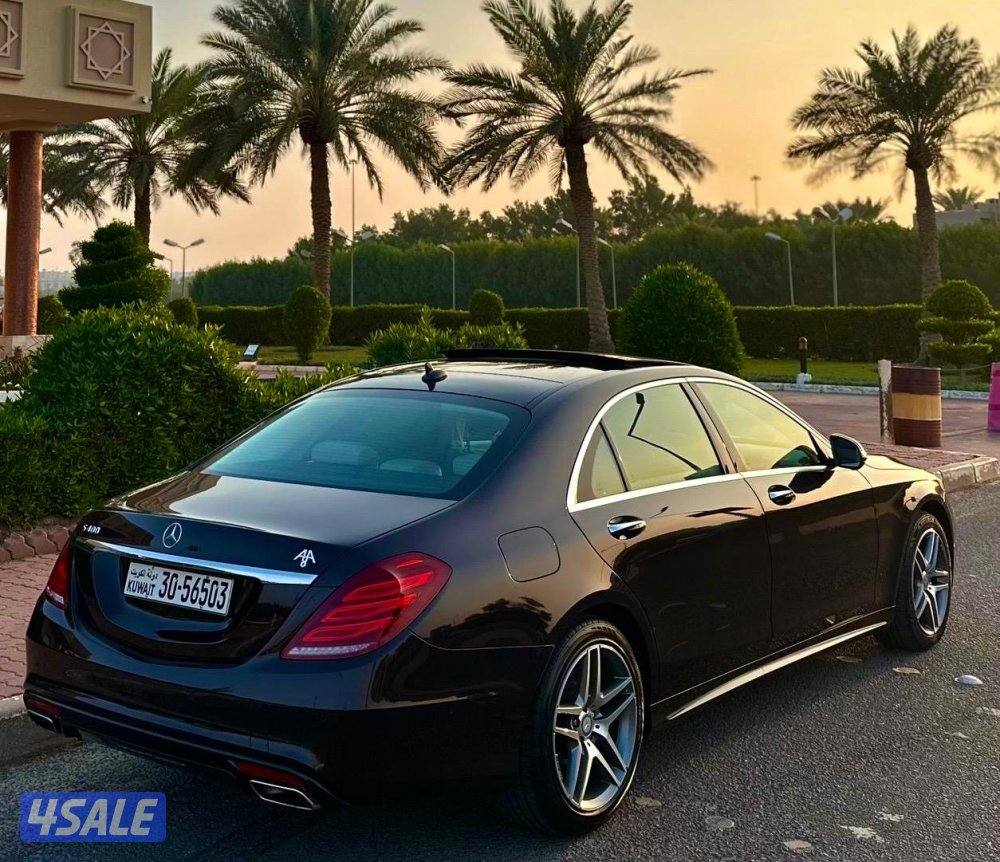 للبيع مرسيدس S400 كت AMG من الوكاله موديل 2015ماشي 120 الف صبغ الوكاله3