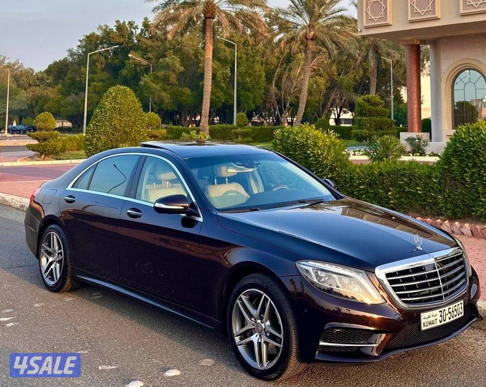 للبيع مرسيدس S400 كت AMG من الوكاله موديل 2015ماشي 120 الف صبغ الوكاله2
