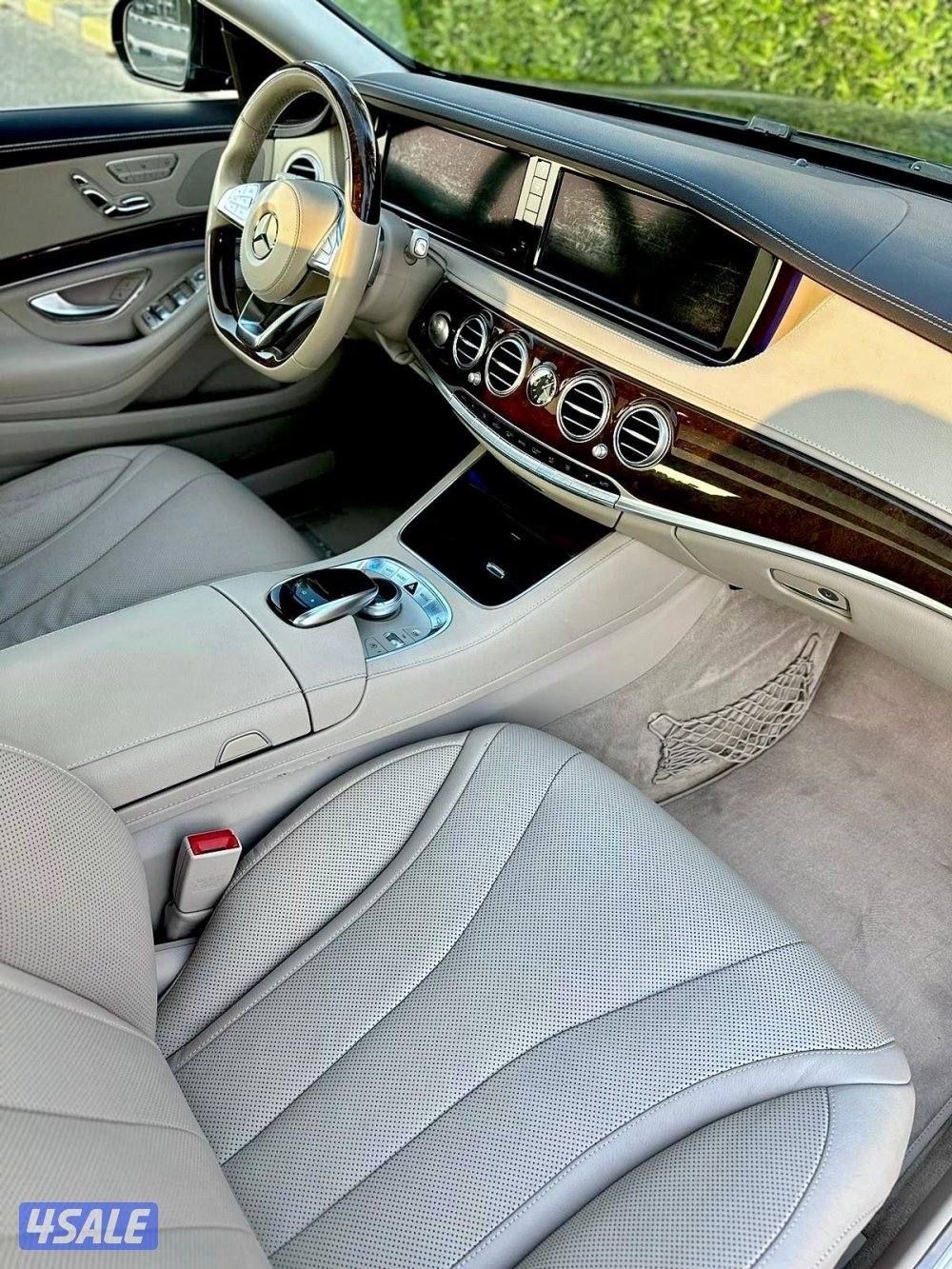 للبيع مرسيدس S400 كت AMG من الوكاله موديل 2015ماشي 120 الف صبغ الوكاله5