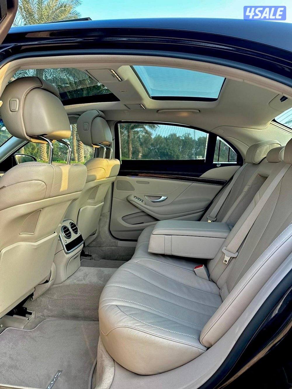 للبيع مرسيدس S400 كت AMG من الوكاله موديل 2015ماشي 120 الف صبغ الوكاله7