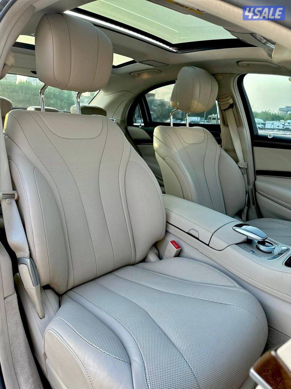 للبيع مرسيدس S400 كت AMG من الوكاله موديل 2015ماشي 120 الف صبغ الوكاله6