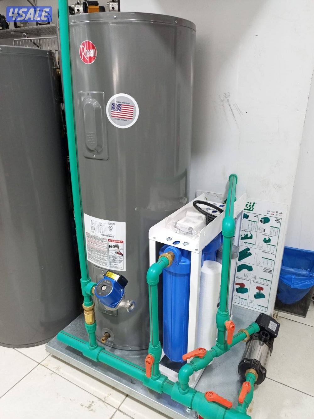 صيانة سخانات مركزية وتركيب وبيع وتصليح خزانات مياه6