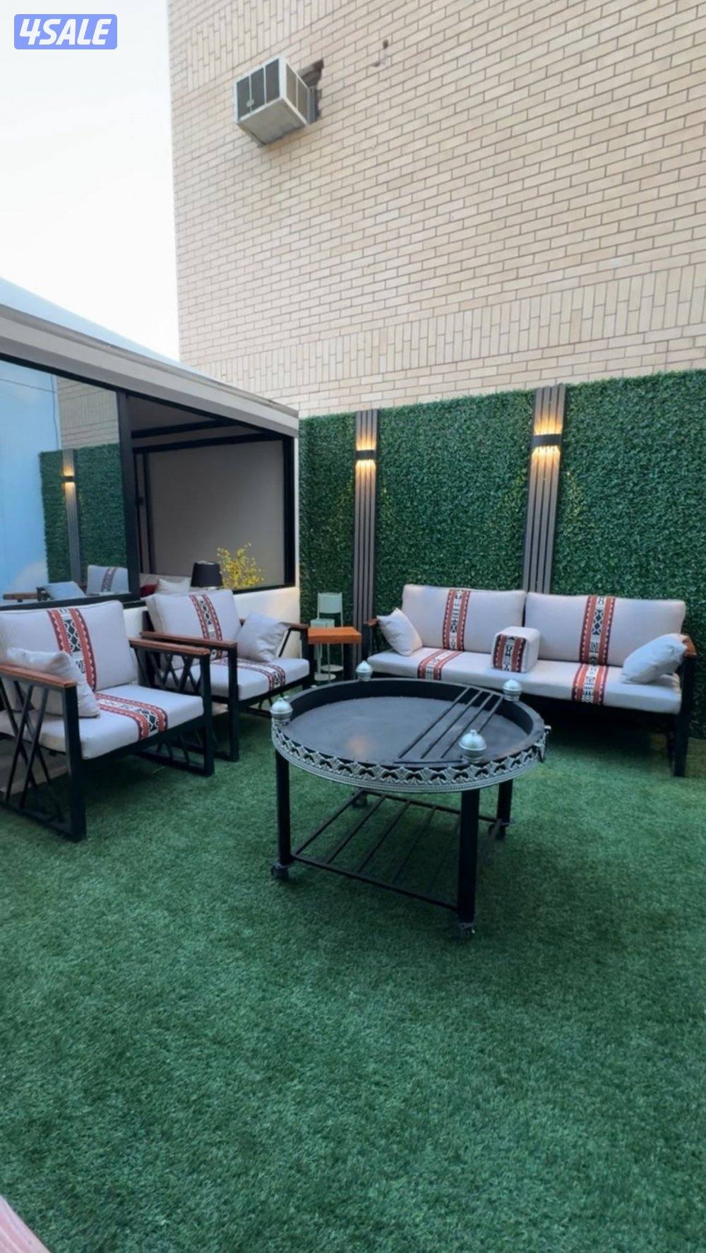 طقم كراسي 7 اشخاص جديد0