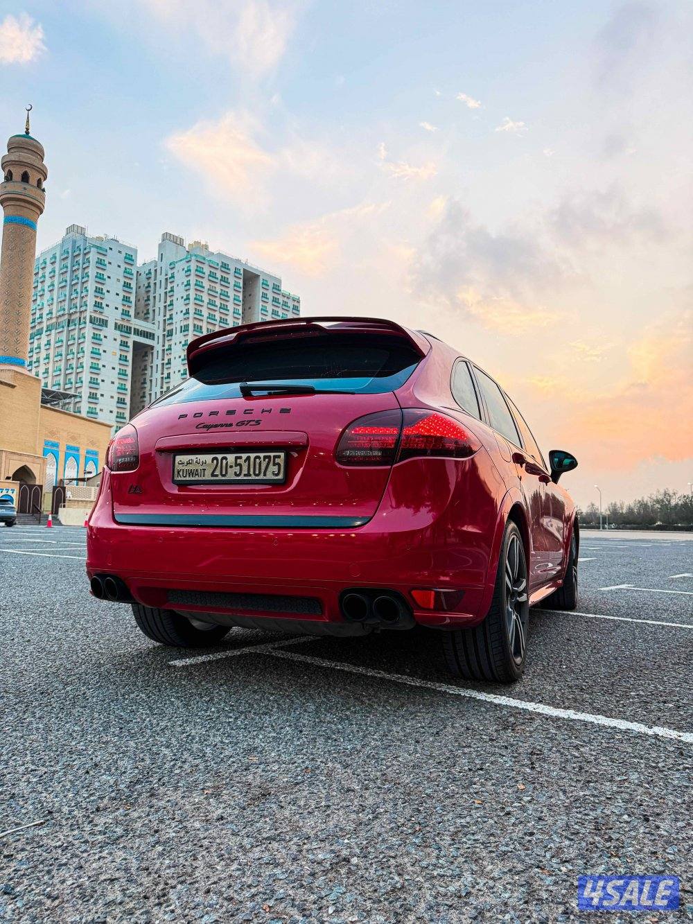 بورش كايين gts صبغ الوكالة 20131