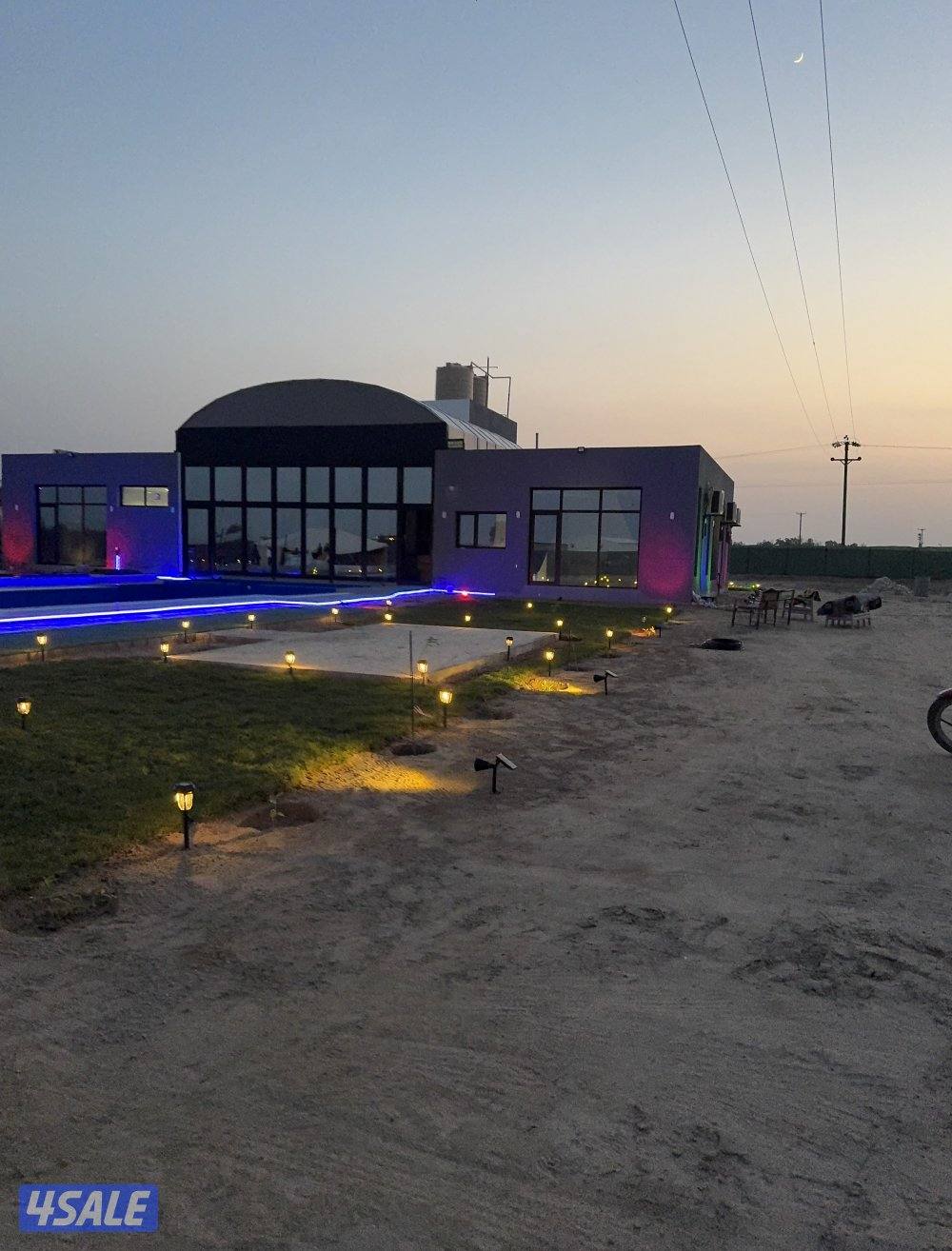 للبيع مزرعه افراد نباتي Vvvipمدخول٦٩٠٠دينار شهري قابل للزياده4