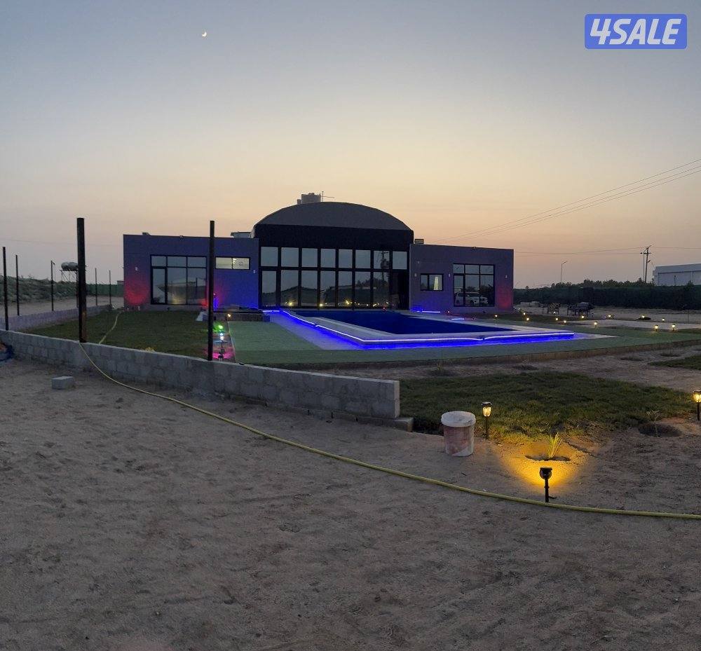 للبيع مزرعه افراد نباتي Vvvipمدخول٦٩٠٠دينار شهري قابل للزياده6