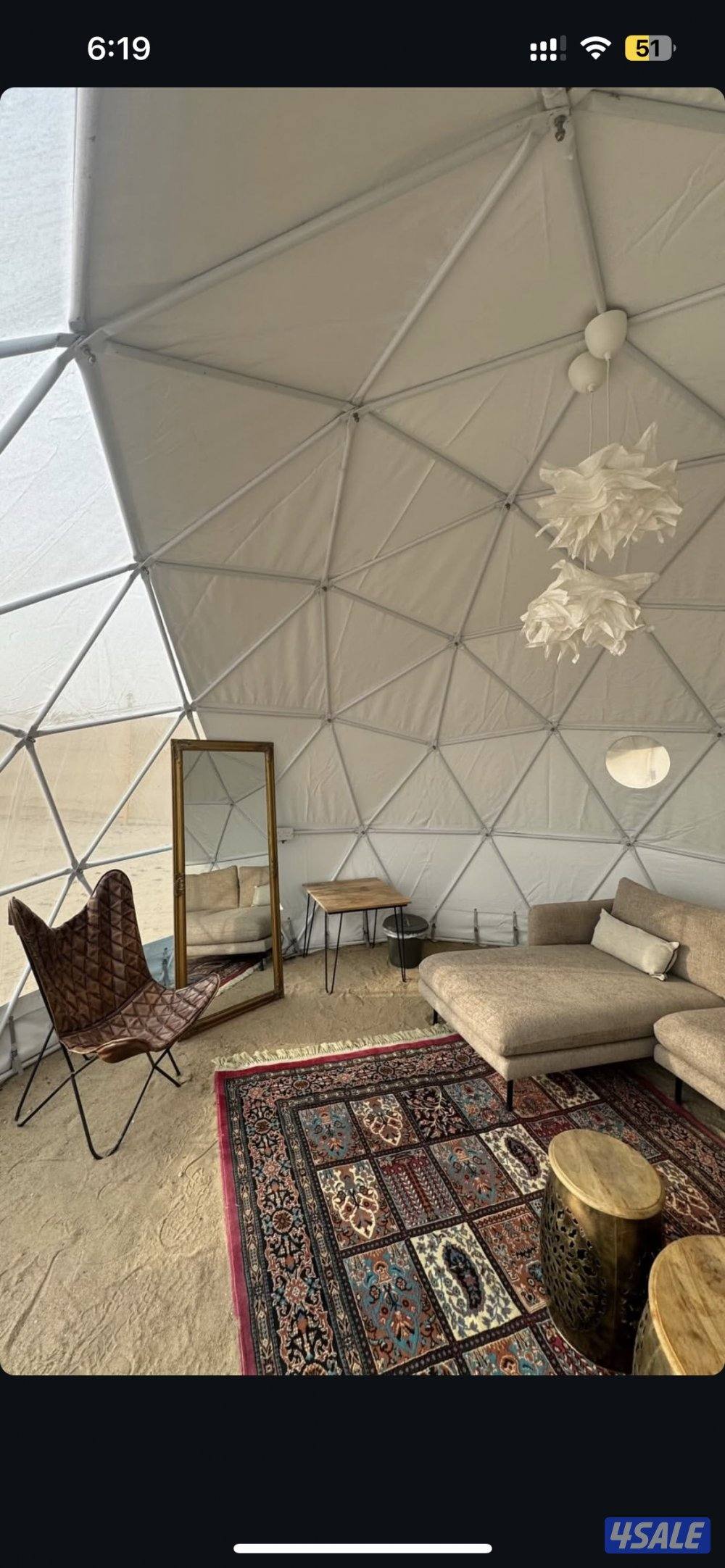 خيمة القبه1