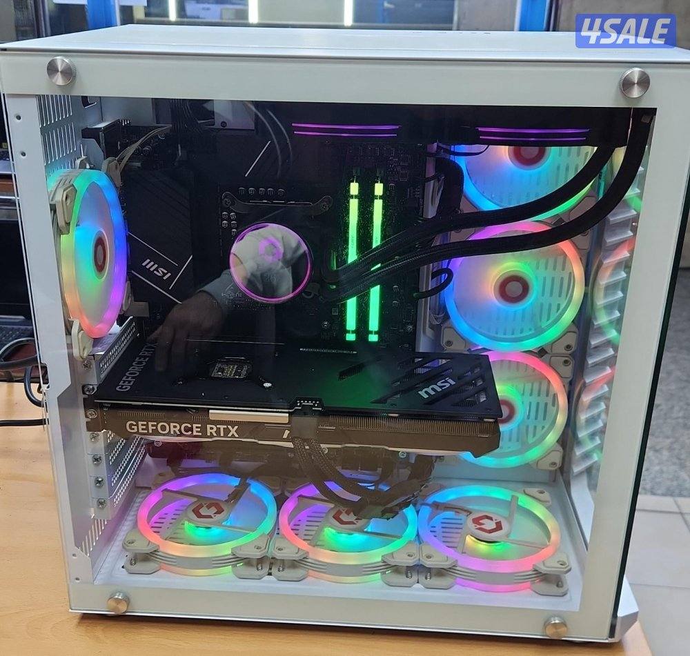 للبيع بي سي جيمنق Core i512gen/1TBSSD/32Ram/4070 12GB super 12GB0