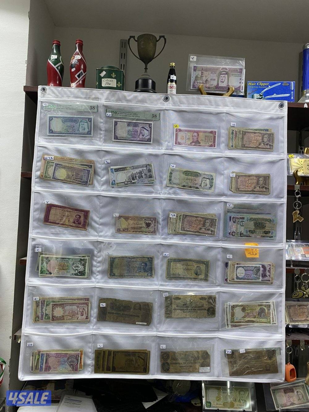 للبيع عملات قديمه متنوعه كويتية وخليجية وعربية وعالمية14