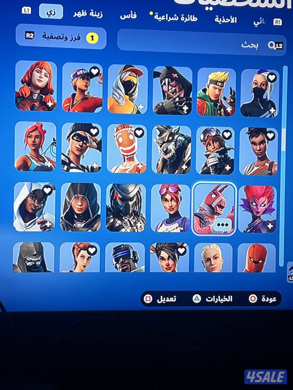 حساب فورتنايت نادر جدا من السيزون الرابع متعوب عليه حيل4