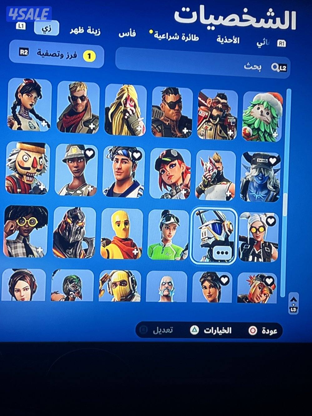 حساب فورتنايت نادر جدا من السيزون الرابع متعوب عليه حيل7