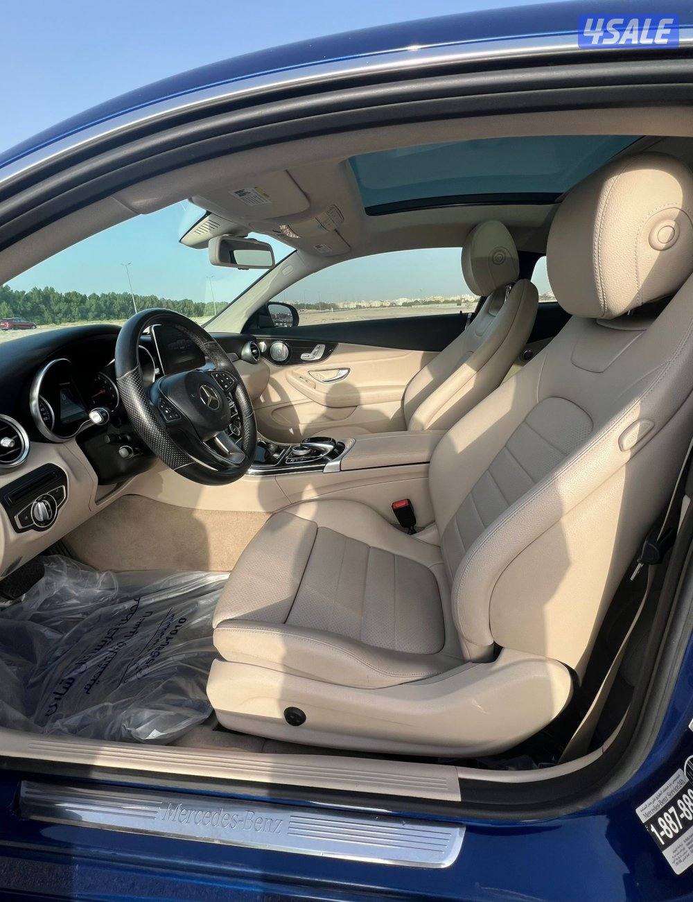 مرسيدس C300 وارد امريكا 2017  ماشي 72 الف كم قابل للزياده4